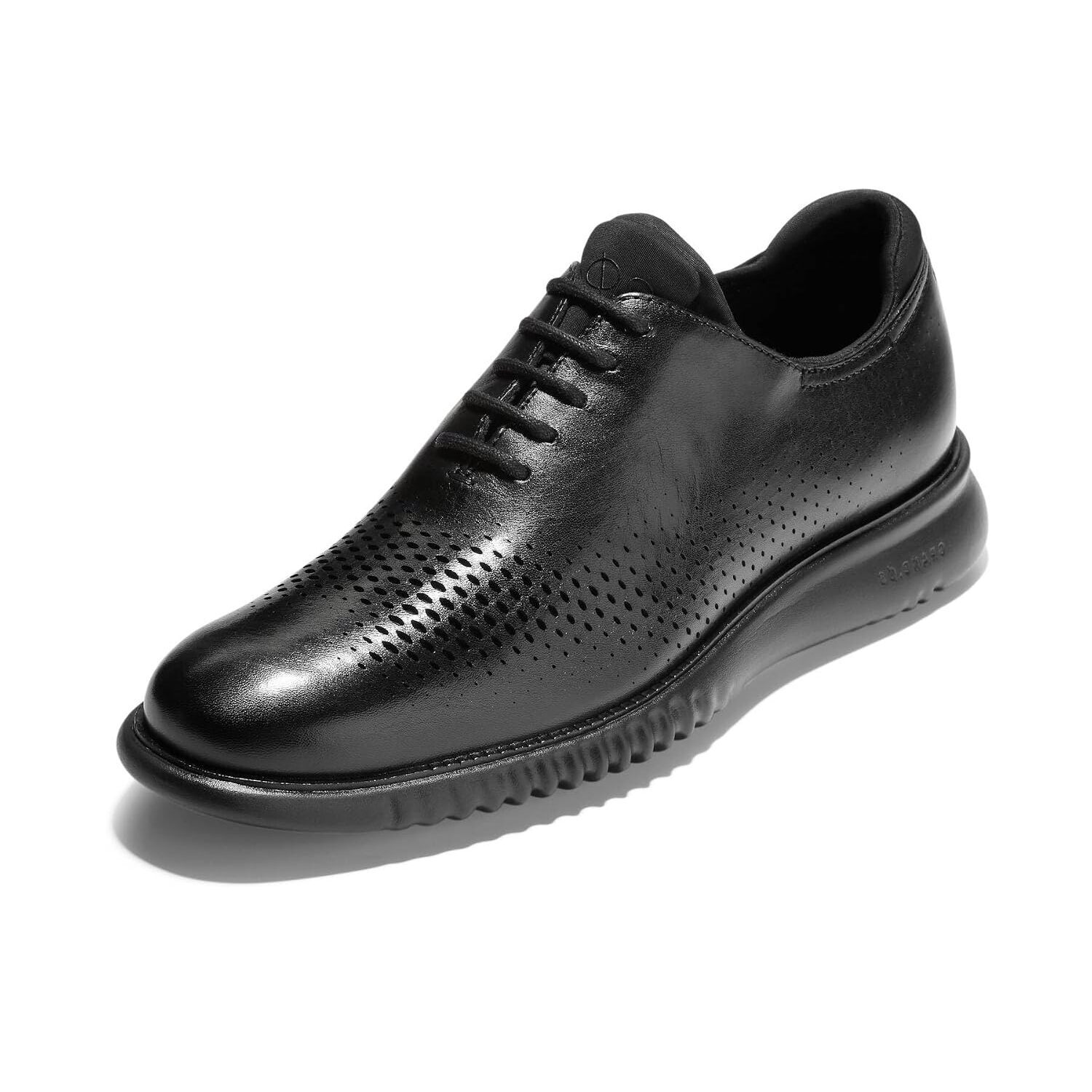 Men's Wingtip Oxford Black Leather Size 13 Wide